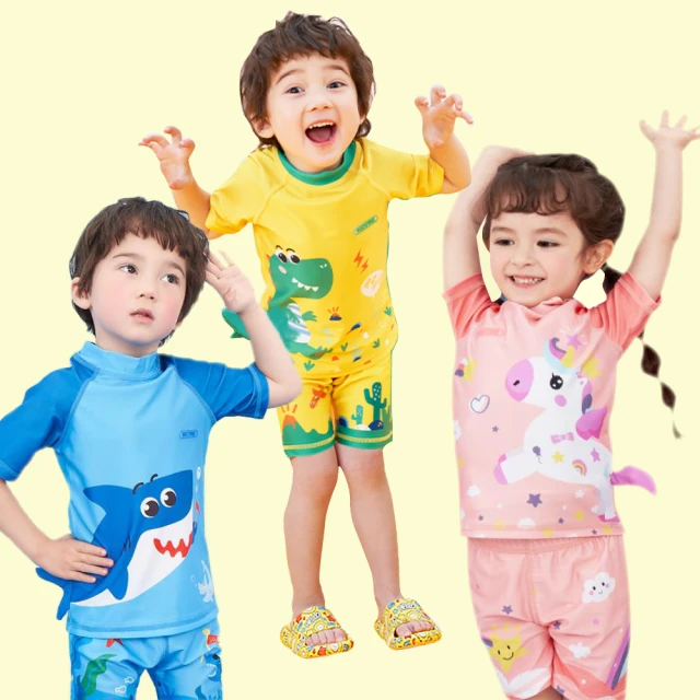 兒童泳衣兩件式男童女童冬季保溫加厚防寒保暖長袖遊泳衣套裝潛水服 歷史價格詳細信息