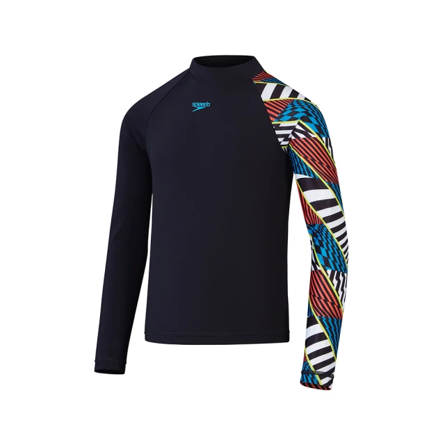 SPEEDO 男 長袖防曬衣 黑/藍 歷史價格詳細信息