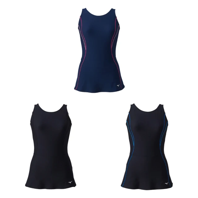 MIZUNO 美津濃 BASIC 女用 連身四角泳衣 基本款 泳衣 黑(N2MG9C0309) 歷史價格詳細信息