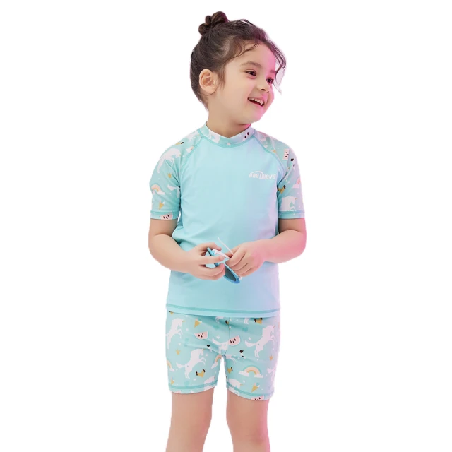 Heatwave熱浪兒童兩截式游泳衣女童公主平角夢幻點點吊帶泳裝 歷史價格詳細信息