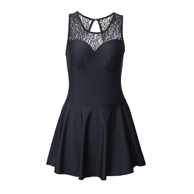 Heatwave熱浪連體泳衣女保守遮肚顯瘦連體裙式學生少女小清新泳裝 歷史價格詳細信息