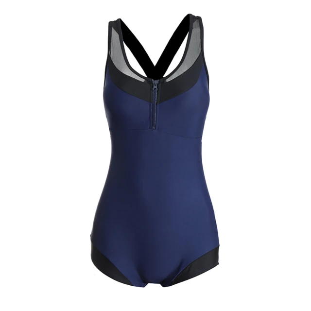 【Heatwave 熱浪】泳衣女夏新款性感遮肚顯瘦黑色保守連身裙式大碼溫泉泳裝(83000/M-4XL) 歷史價格詳細信息