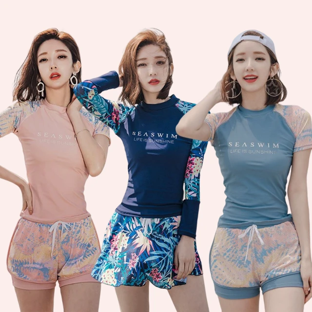 【mystic 神秘者】女泳裝L-2XL/長袖拉鍊拼色修身中長短褲連身泳衣/游泳/溫泉泡湯/學生練習泳衣(黑色) 歷史價格詳細信息