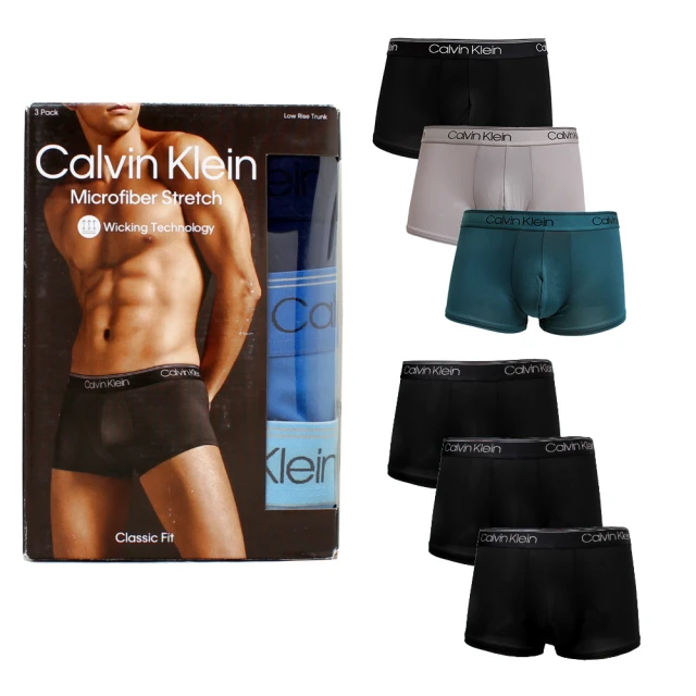 【 Calvin Klein 凱文克萊 】 短版 COTTON 四角男內褲 透氣棉質 黑色5件一組 歷史價格詳細信息