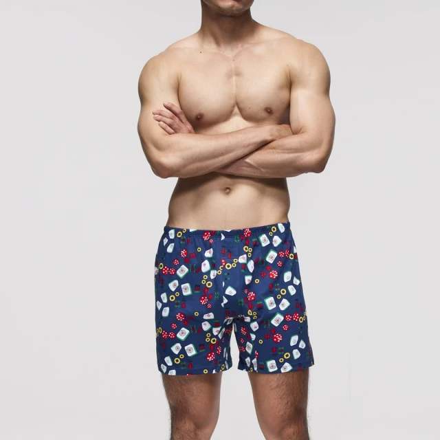 【Mr. DADADO】財氣通貫 M-3L印花四角男內褲 天然絲光棉-吸濕排汗-GHQ408BL(黑) 歷史價格詳細信息