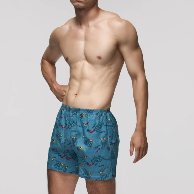 DADADO-滑板之冠 M-3L印花四角男內褲(紫藍) 天然絲光棉-吸濕排汗-GHQ414PB 歷史價格詳細信息