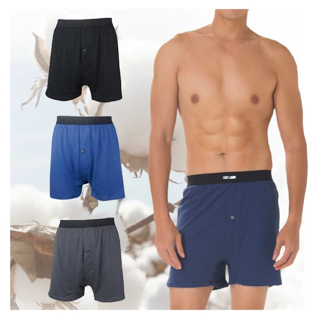 【LIGHT&DARK】買五送五-零著感-智慧型導流-條紋平口褲(吸濕排汗/男內褲/四角男內褲) 歷史價格詳細信息