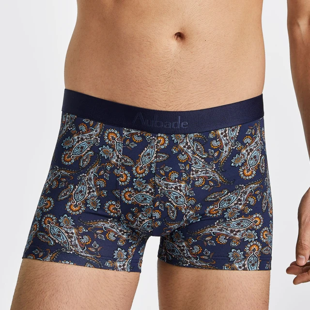 【Aubade】短版頂級莫代爾棉 彈性四角男褲 平口褲(印地安-2123) 歷史價格詳細信息