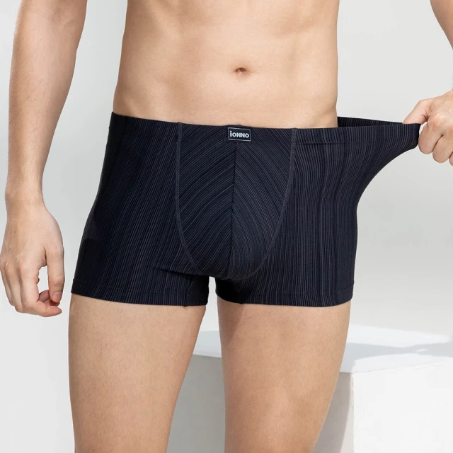 【EASY SHOP】iONNO-Marvelous系列-莫代爾透氣三角男內褲(黑) 歷史價格詳細信息