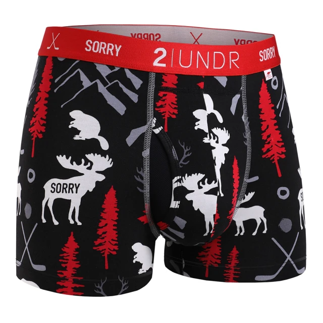 【2UNDR】Swing Shift 莫代爾舒柔立體囊袋四角男內褲 紅(6吋) 歷史價格詳細信息
