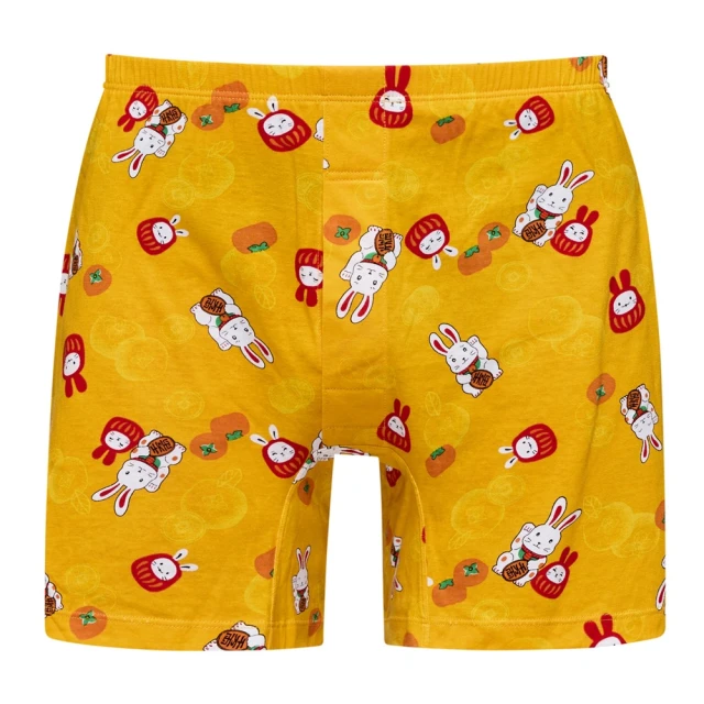 【Mr. DADADO】金兔運來 M-3L印花四角男內褲 天然絲光棉-吸濕排汗-GHQ311DB(深藍) 歷史價格詳細信息