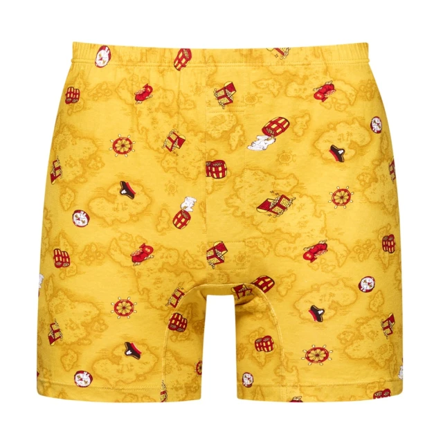 DADADO-航海尋寶 M-3L印花四角男內褲(紫) 天然絲光棉-吸濕排汗-GHQ310PU 歷史價格詳細信息