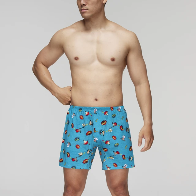 DADADO-鼎天立地 M-3L印花四角男內褲(紅) 天然絲光棉-吸濕排汗-GHQ326RS 歷史價格詳細信息