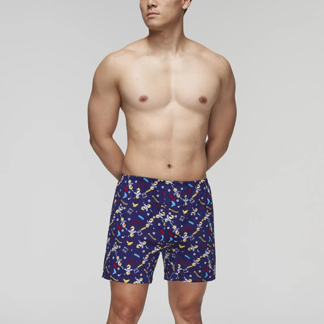 【Mr. DADADO】財氣通貫 M-3L印花四角男內褲 天然絲光棉-吸濕排汗-GHQ408BL(黑) 歷史價格詳細信息