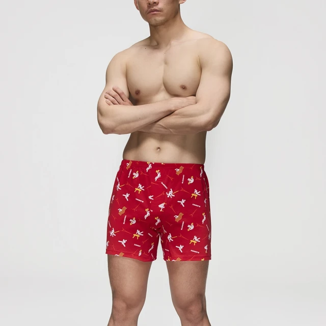 【Mr. DADADO】運動巴黎 M-3L印花四角男內褲 天然絲光棉-吸濕排汗-GHQ424BL(黑) 歷史價格詳細信息