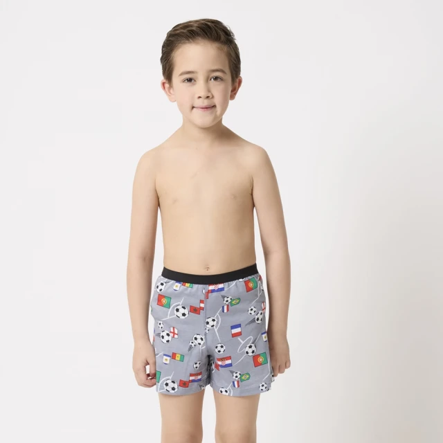 DADADO-世界足球 110-130男童內褲(藍) 品牌推薦-舒適寬鬆-GCQ423BU 歷史價格詳細信息