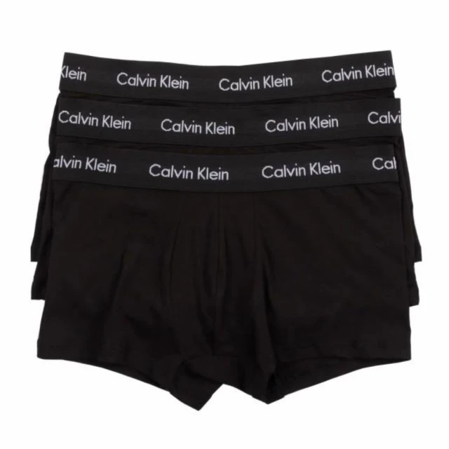 Calvin Klein 短版 COTTON 四角男內褲 透氣棉質 3件一組 盒裝 歷史價格詳細信息