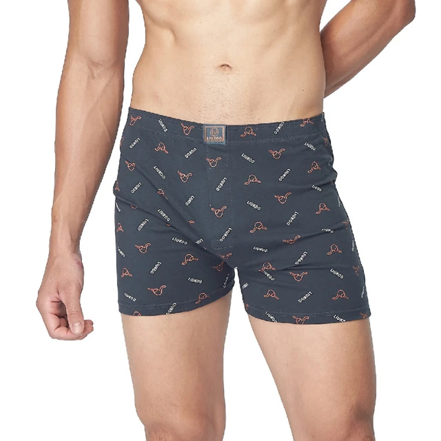 【LIUKOO 煙斗】雅痞吸濕排汗平口褲-黑 歷史價格詳細信息