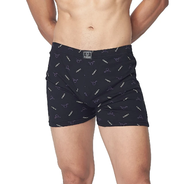 【LIUKOO 煙斗】雅痞吸濕排汗平口褲-黑 歷史價格詳細信息