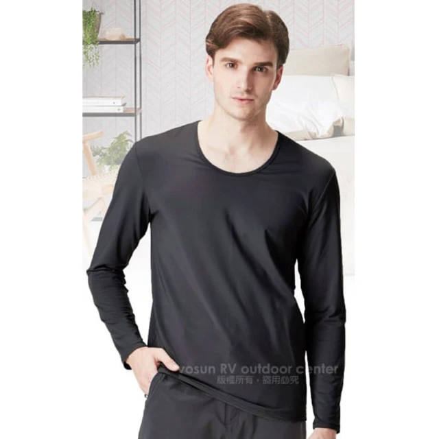 【North Field】男 鈦金 遠紅外線+膠原蛋白圓領控溫強刷毛保暖衛生衣.內衣.比發熱衣強(8ND102G 麻灰) 歷史價格詳細信息