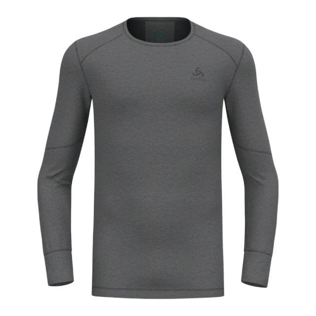 【ODLO】男 Active Warm Eco 銀離子保暖型內層衣褲組.長袖.(196702-60307 黑/深灰麻花) 歷史價格詳細信息