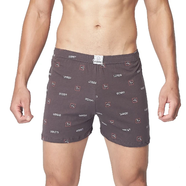 【LIUKOO 煙斗】雅痞吸濕排汗平口褲-黑 歷史價格詳細信息