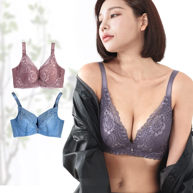 【PINK LADY】軟鋼圈 D罩杯 玫瑰秘境 深V集中撞色雕花蕾絲 單件內衣 3098 歷史價格詳細信息