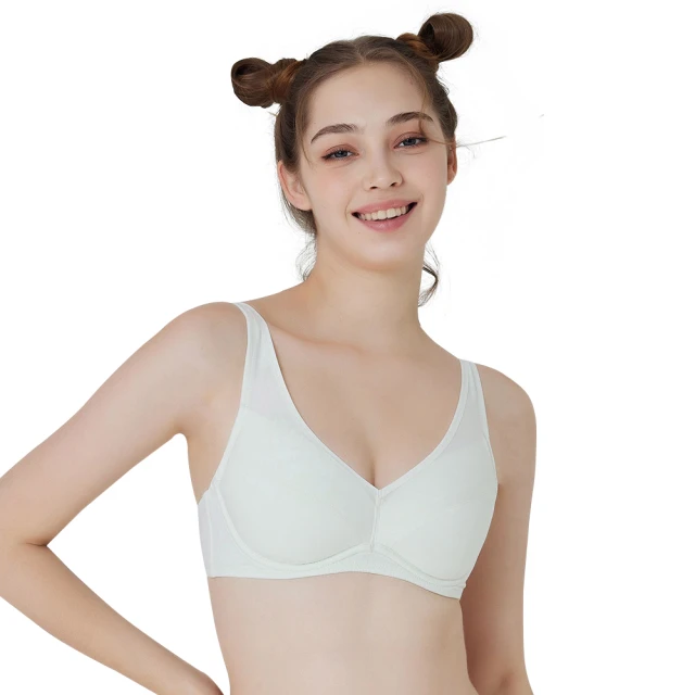 【EASY SHOP】Audrey Junior-美國棉超軟鋼圈學生型少女內衣-淡灰 歷史價格詳細信息