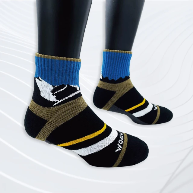 【WOAWOA】能量激發登山襪-中筒-5入 歷史價格詳細信息