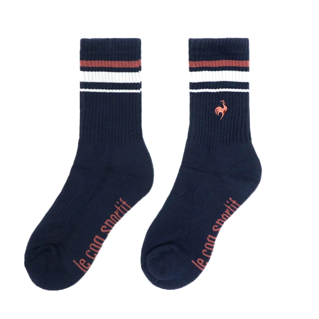 【LE COQ SPORTIF 公雞】中筒襪/運動襪/休閒襪 男女-4色-LWR03203 歷史價格詳細信息