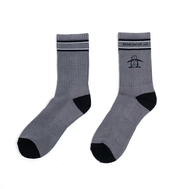 【Munsingwear】企鵝牌 男款灰色經典企鵝美式長袖大學TEE MGPL2805 歷史價格詳細信息