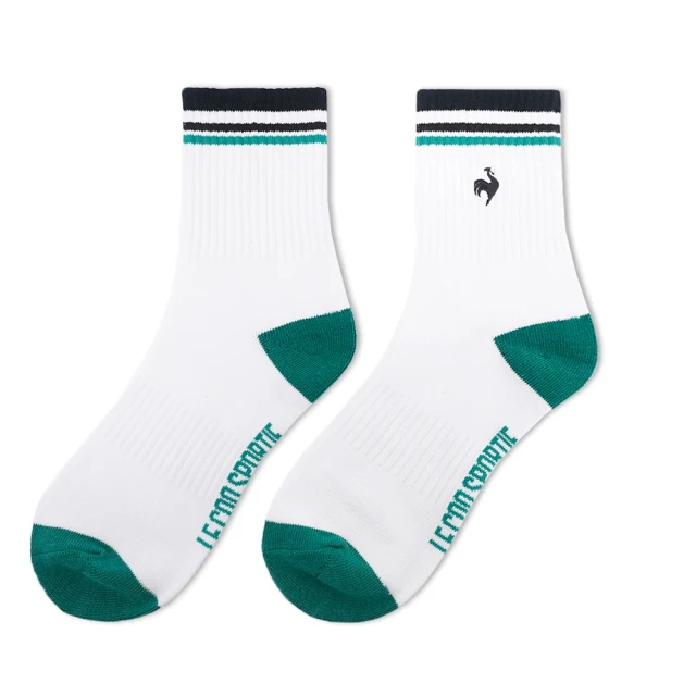 【LE COQ SPORTIF 公雞】中筒襪/運動襪/休閒襪 男女-4色-LWR03203 歷史價格詳細信息