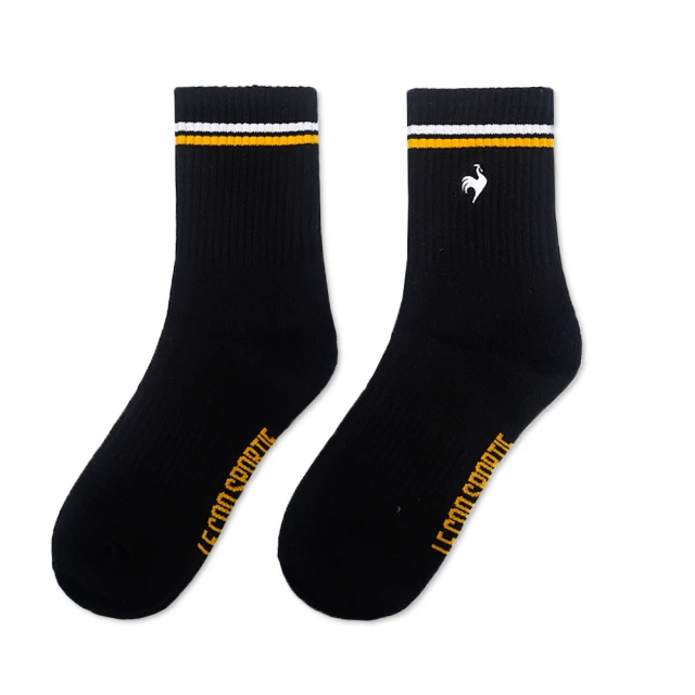 【LE COQ SPORTIF 公雞】中筒襪/運動襪/休閒襪 男女-4色-LWR03203 歷史價格詳細信息