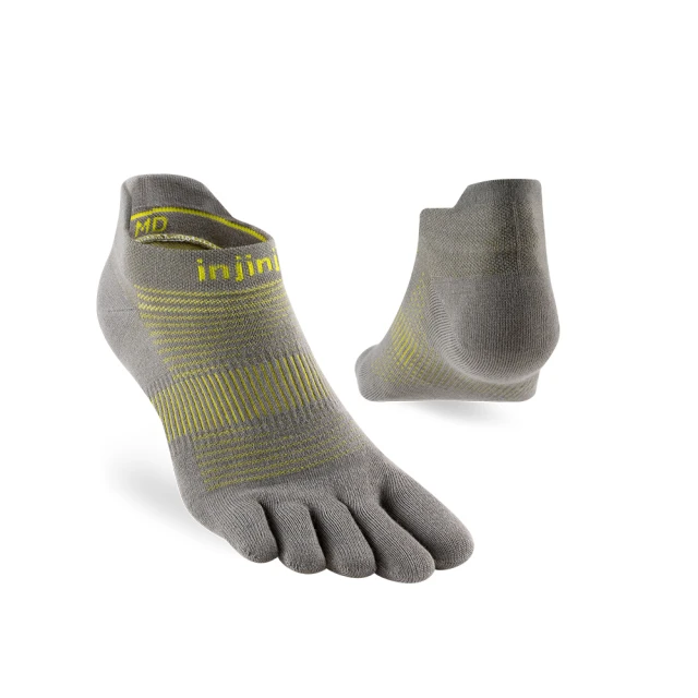 【Injinji】Run輕量吸排五趾隱形襪NX[霓黃灰]NAA1392(輕量款 五趾襪 隱形襪 慢跑襪 男女適用) 價格比較,價格查詢,歷史價格詳細信息