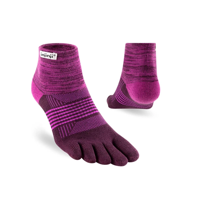【injinji】女 Trail 野跑避震吸排五趾短襪(藍綠色) - WAA3853 | 厚底防震 運動員推薦 五趾襪 歷史價格詳細信息