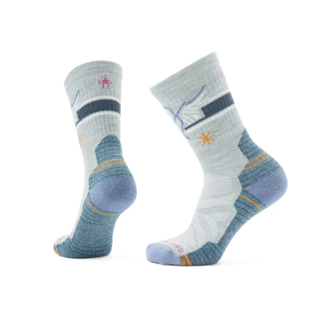 SmartWool 女 機能戶外全輕量減震印花低筒襪 米白 歷史價格詳細信息