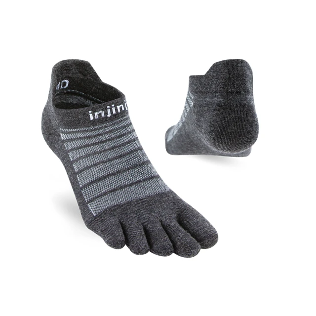 【INJINJI】RUN 輕量羊毛吸排五趾隱形襪 [黑灰] 五趾襪 羊毛襪 機能襪 排汗襪 | INIA0NAA1795 歷史價格詳細信息