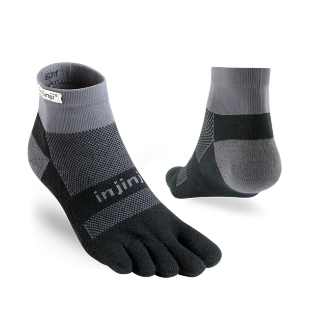 【Injinji】Run避震吸排五趾隱形襪-黑灰NAA409(五趾襪 隱形襪 中性款 吸濕快乾) 歷史價格詳細信息