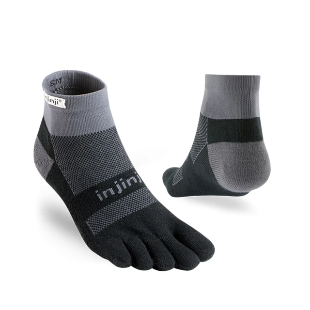 【Injinji】Run避震吸排五趾隱形襪-黑灰NAA409(五趾襪 隱形襪 中性款 吸濕快乾) 歷史價格詳細信息