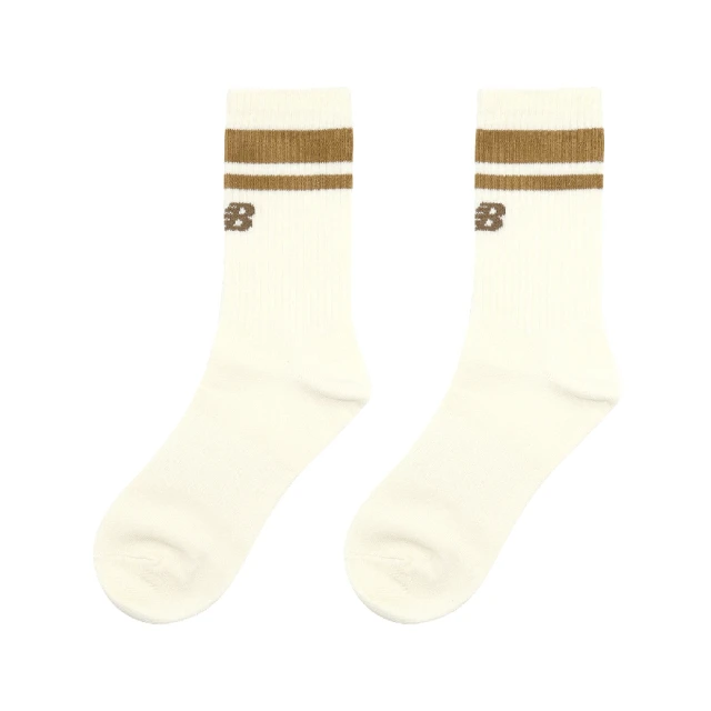 【NEW BALANCE】襪子 Crew Socks 黑 長襪 黑襪 休閒 穿搭 單雙入 毛巾布 坑條長襪 NB(LAS40111WT) 歷史價格詳細信息