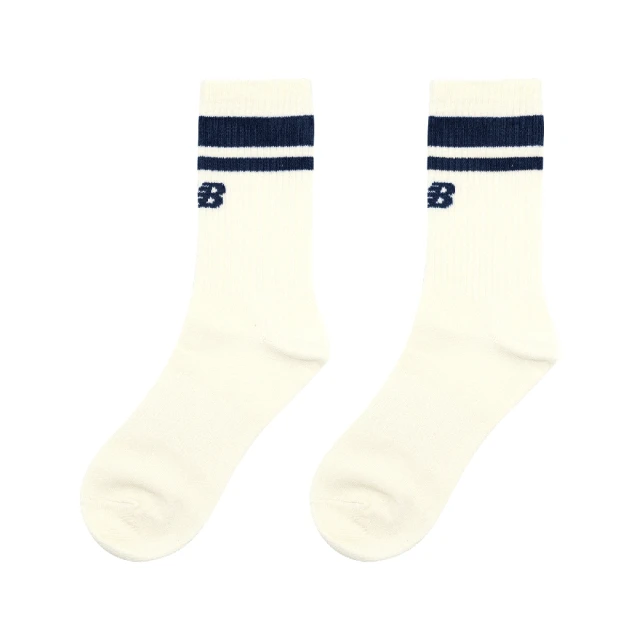 【NEW BALANCE】襪子 Crew Socks 黑 長襪 黑襪 休閒 穿搭 單雙入 毛巾布 坑條長襪 NB(LAS40111WT) 歷史價格詳細信息