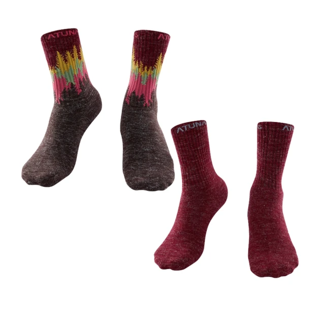 【ATUNAS 歐都納】中性款中筒厚底保暖羊毛襪(A1ASEE03N深海藍/抑菌除臭/舒適/登山運動襪/毛巾襪) 歷史價格詳細信息