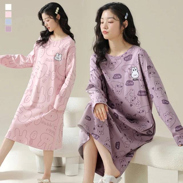 【Dylce 黛歐絲】★-帶胸墊睡裙薄款短袖睡衣可外穿中長款家居服(女睡衣/親膚舒適/寬鬆休閒/1212/雙12) 歷史價格詳細信息