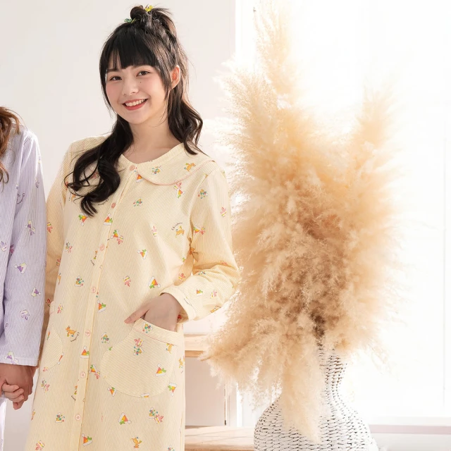 【Wacoal 華歌爾】睡衣-仕女系列 M-L純棉針織印花短袖半開襟七分褲裝 LWZ87721GR(嫩芽綠) 歷史價格詳細信息
