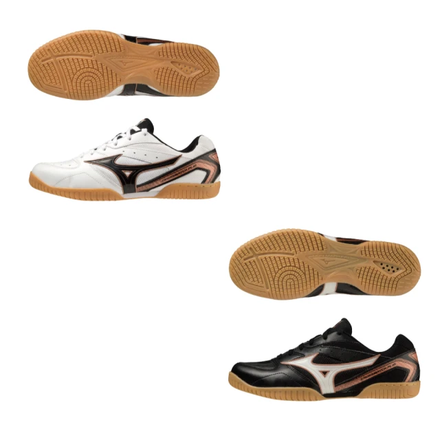 Mizuno 美津濃 桌球鞋 Crossmatch PLIO RX4 男鞋 白 黑 膠底 緩震 室內運動 81GA1830-51 歷史價格詳細信息