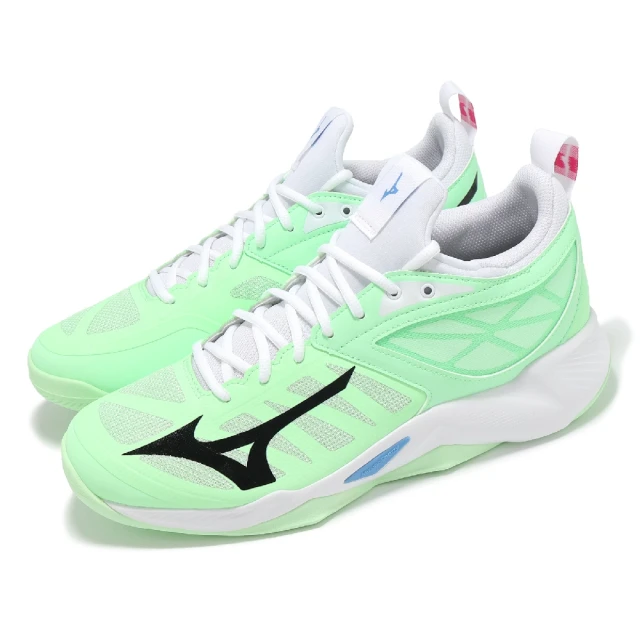 Mizuno 美津濃 排球鞋 Wave Luminous 3 男鞋 螢光綠 襪套 緩衝 室內運動 羽排鞋  V1GA2420-11 歷史價格詳細信息