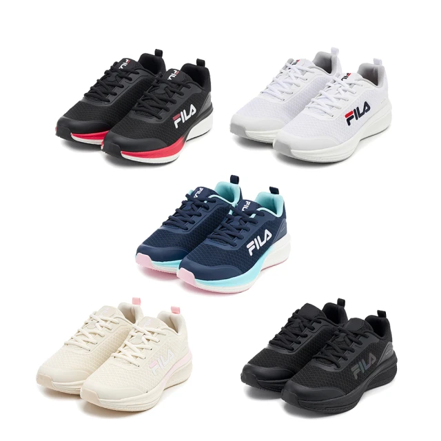 【FILA】女性 慢跑鞋 運動鞋-丈青粉 5-J703U-351 歷史價格詳細信息