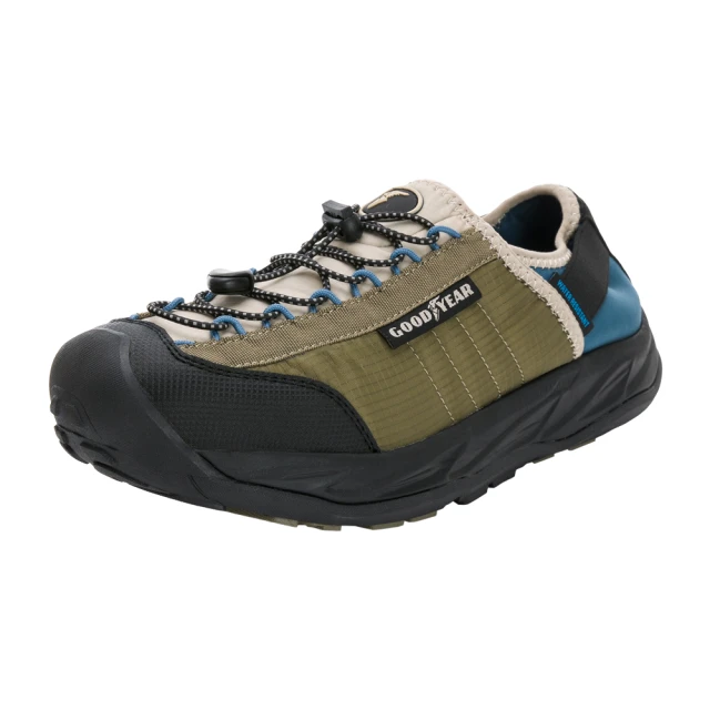 【GOODYEAR 固特異】寬楦防潑水越野運動鞋/男 透氣 輕量 緩震 防潑水 黑(捷豹-GAMR43220) 歷史價格詳細信息