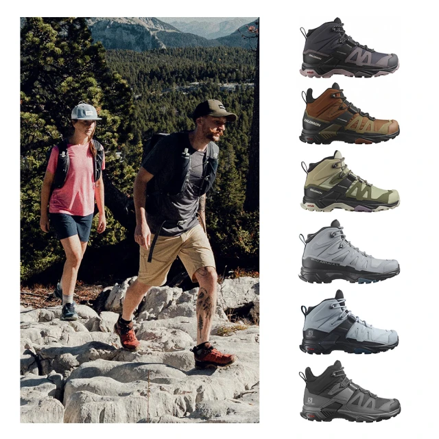 Salomon 男 X ULTRA 4 Goretex 中筒登山鞋 寬楦 藻綠 33SL417399 歷史價格詳細信息