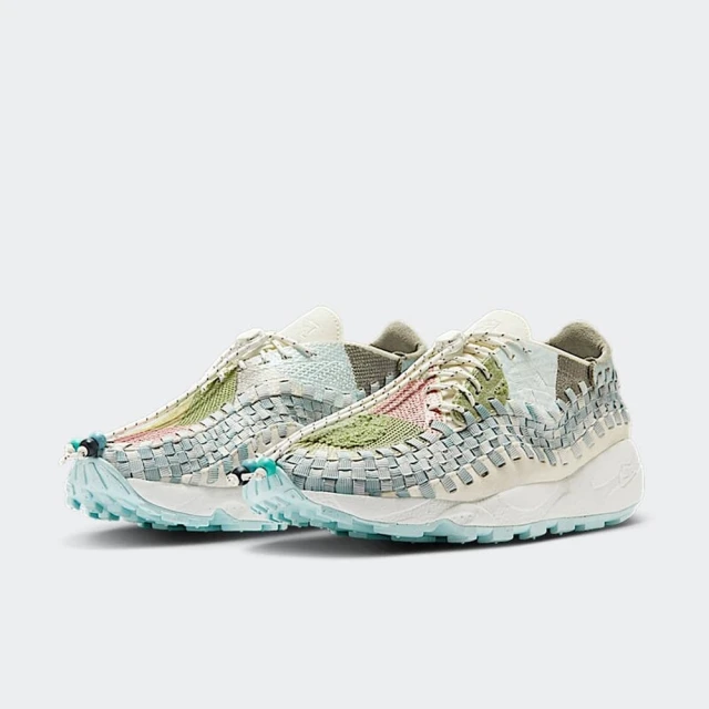 Nike 耐吉 休閒鞋 Air Footscape Woven PRM 女鞋 黑 鱷魚紋 編織 復古 FQ8129-010 歷史價格詳細信息